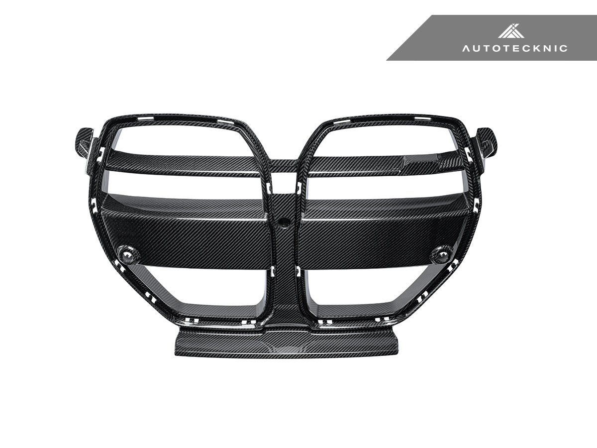AutoTecknic Dry Carbon Motorsport V2 Front Grille - G80 M3 | G82/ G83 M4 - Graveyard Performance