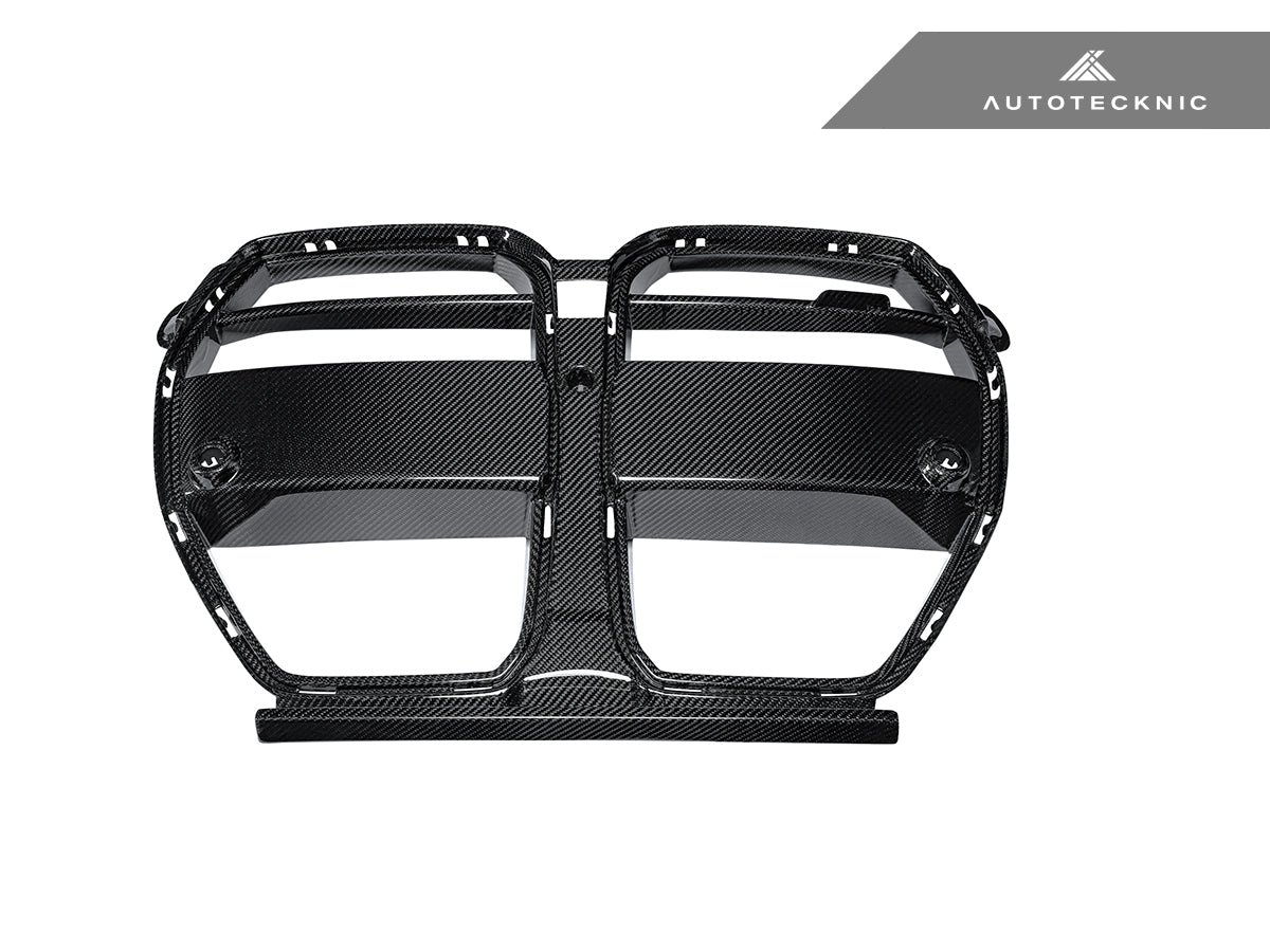 AutoTecknic Dry Carbon Motorsport V2 Front Grille - G80 M3 | G82/ G83 M4 - Graveyard Performance