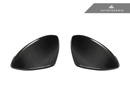 AutoTecknic Dry Carbon Sport Design Mirror Covers - Porsche 991 Turbo | GT3 | GT4 - Graveyard Performance