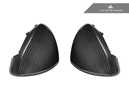AutoTecknic Dry Carbon Sport Design Mirror Covers - Porsche 991 Turbo | GT3 | GT4 - Graveyard Performance