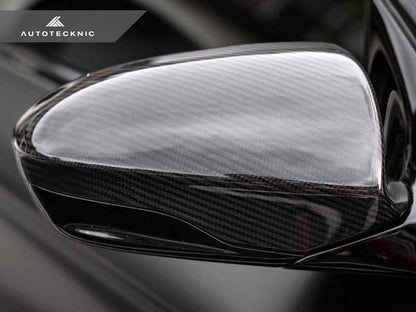 AutoTecknic Replacement Version II Dry Carbon Mirror Covers - F06/ F12/ F13 M6 - Graveyard Performance