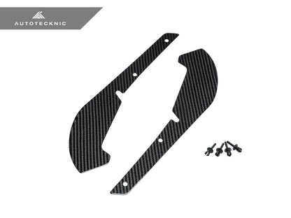 AutoTecknic Carbon Fiber Front Splash Guards - F80 M3 | F82/ F83 M4 - Graveyard Performance