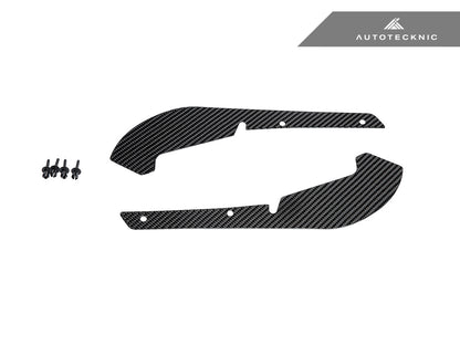 AutoTecknic Carbon Fiber Front Splash Guards - F80 M3 | F82/ F83 M4 - Graveyard Performance