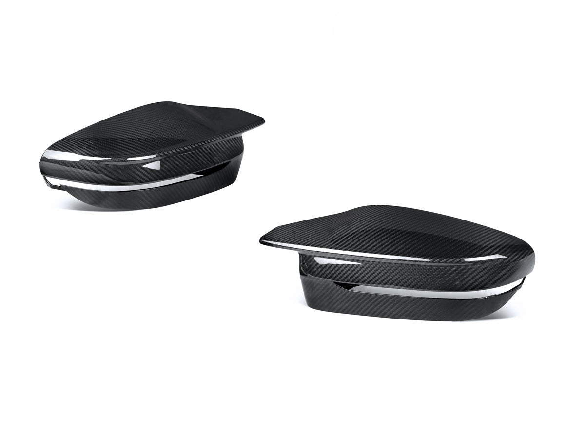 AutoTecknic Dry Carbon Fiber Mirror Covers - G20 M340I LCI | G22 M440I LCI