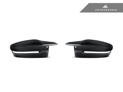 AutoTecknic Dry Carbon Fiber Mirror Covers - G80 M3 | G82/ G83 M4 - Graveyard Performance