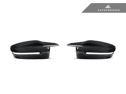 AutoTecknic Dry Carbon Fiber Mirror Covers - G20 M340I LCI | G22 M440I LCI - Graveyard Performance