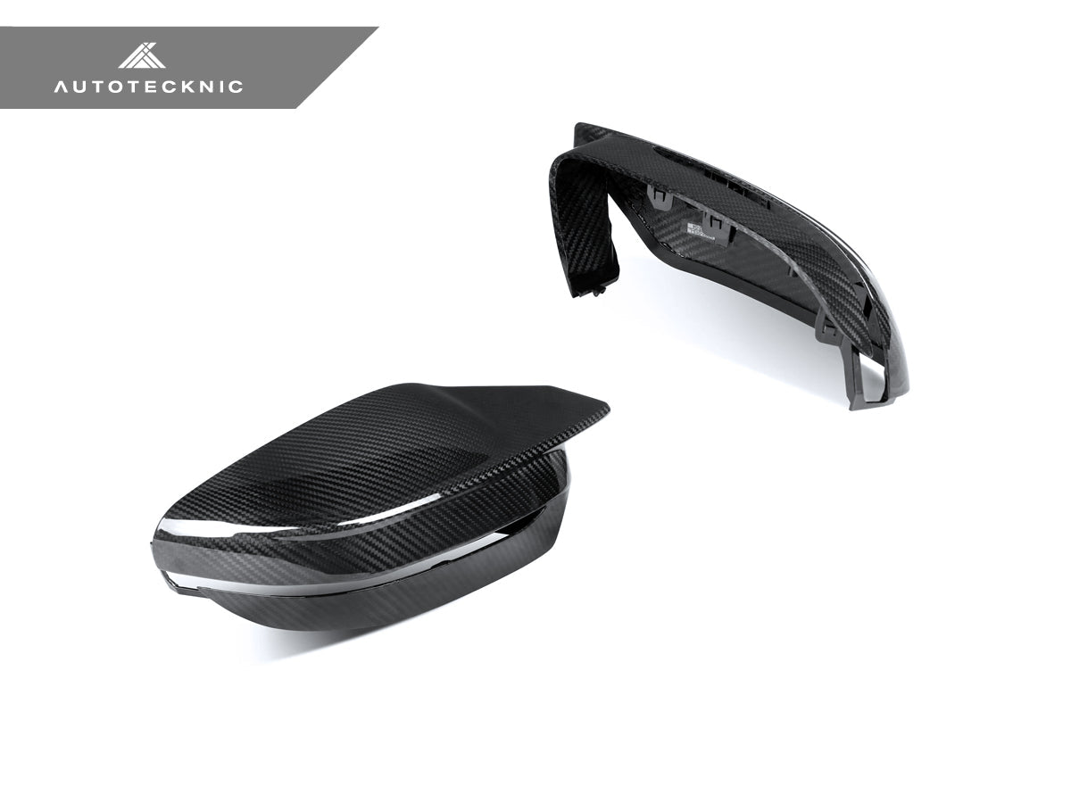 AutoTecknic Dry Carbon Fiber Mirror Covers - G42 M240i - Graveyard Performance