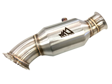 MAD N55 Catted Downpipe BMW M135 M235 M2 335 435 4.0" - Graveyard Performance