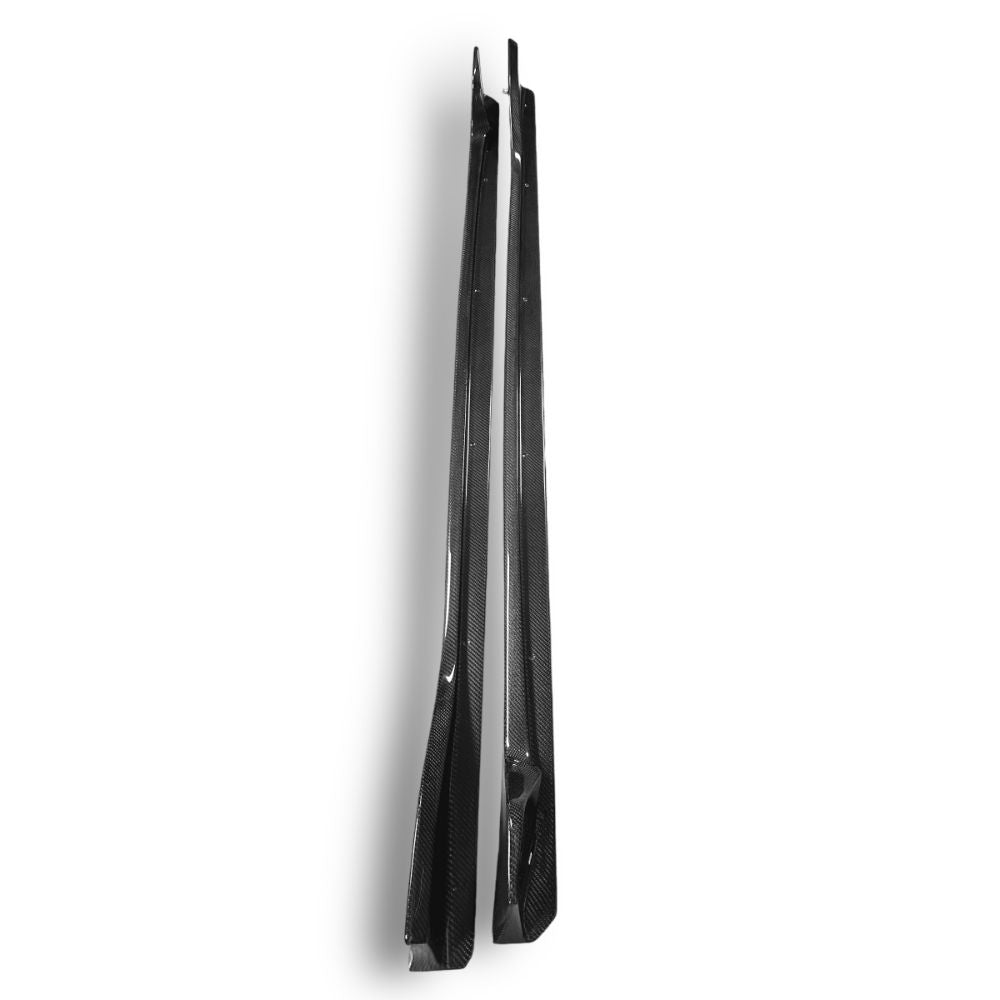 AG Style Carbon Fiber Side Skirts - Toyota Supra MKV A90/A91 | Palenon Performance - Graveyard Performance