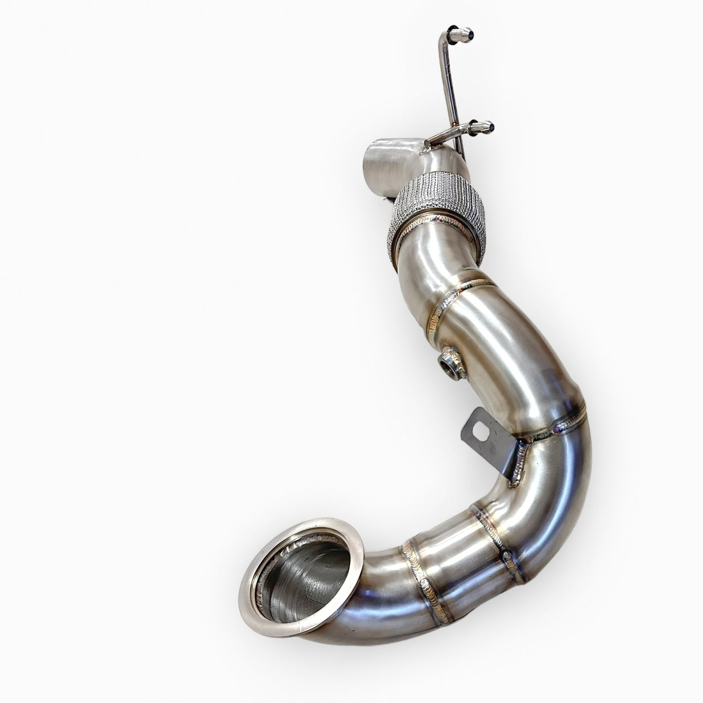 AWD 2.0T VW MK7 Golf R Race Downpipe (Catless and Catted) - Graveyard Performance
