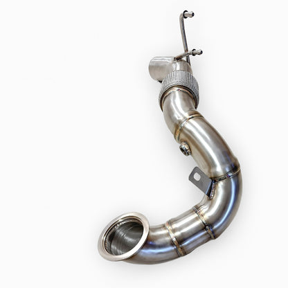 AWD 2.0T VW MK7 Golf R Race Downpipe (Catless and Catted) - Graveyard Performance