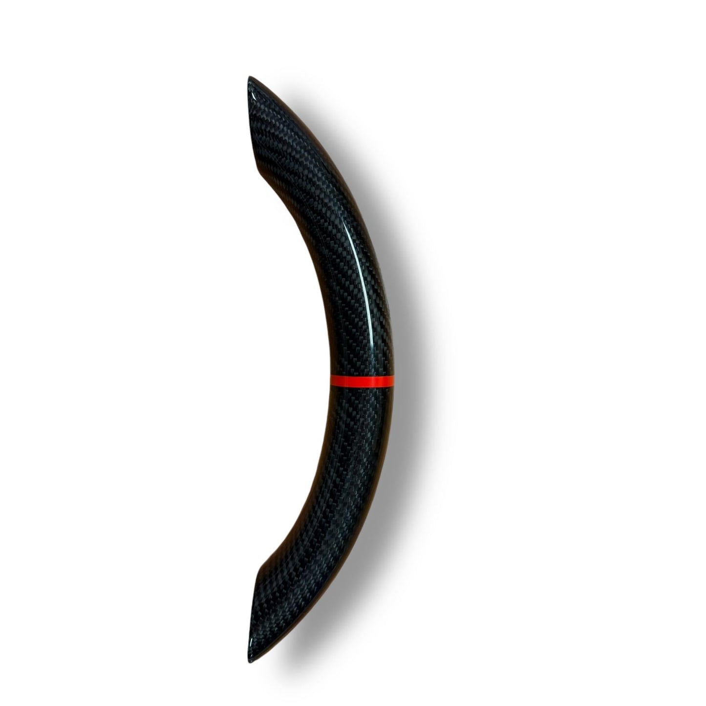 Tesla Model 3 & Y Carbon Fiber Steering Wheel Top Cap | Palenon Performance - Graveyard Performance