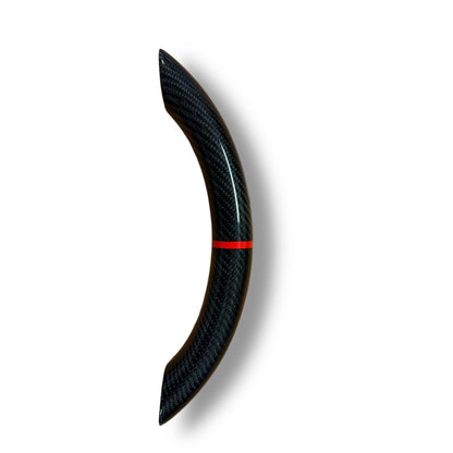 Tesla Model 3 & Y Carbon Fiber Steering Wheel Top Cap | Palenon Performance - Graveyard Performance