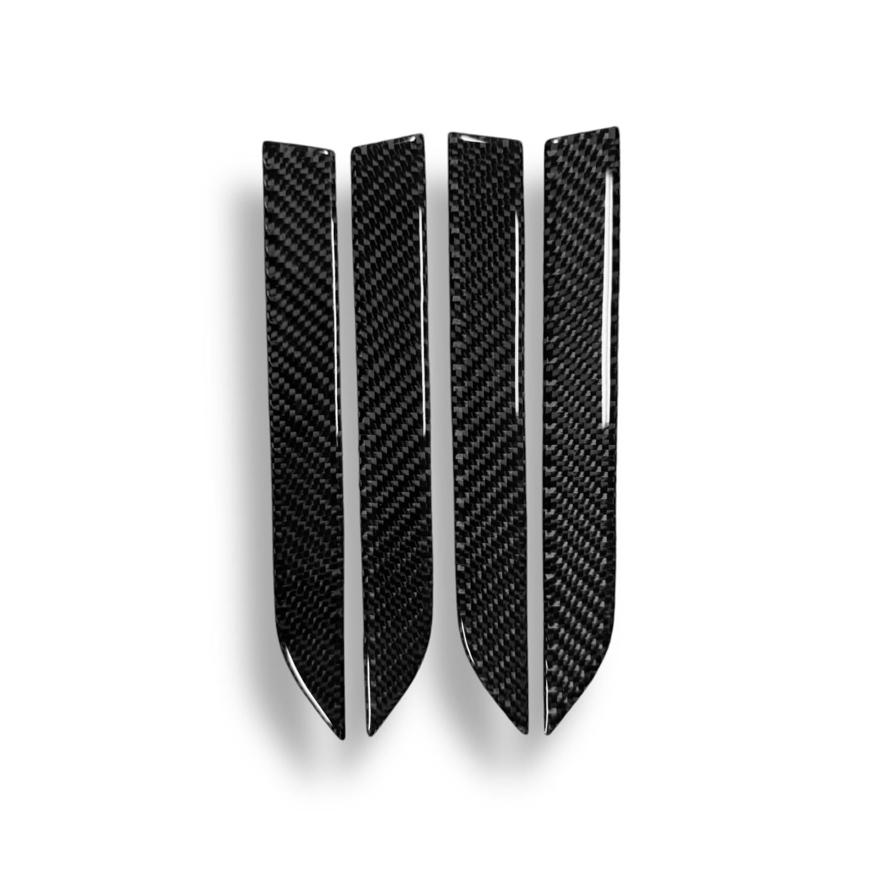 Model X Door Carbon Fiber Handle Sticker | Palenon Performance - Graveyard Performance