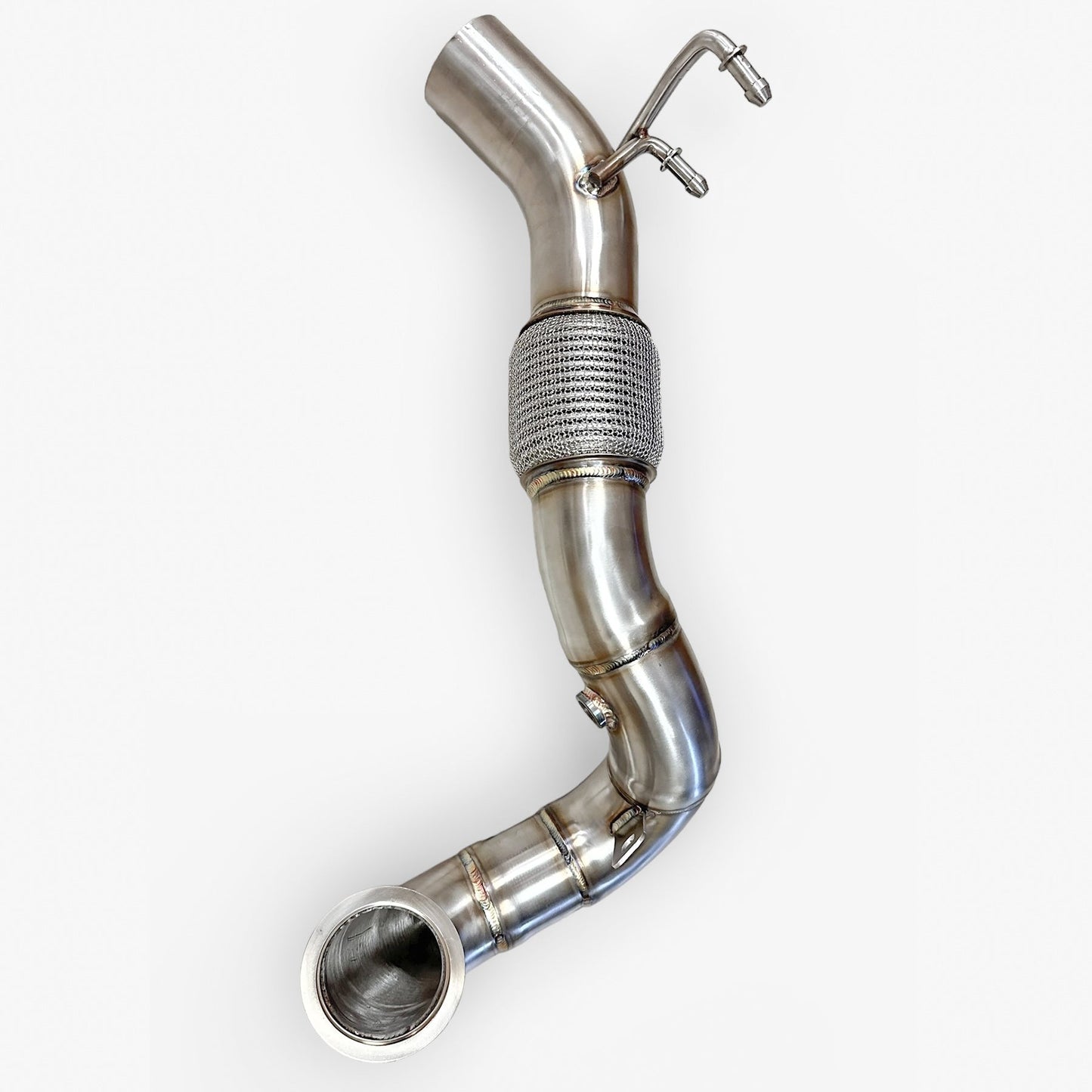 AWD 2.0T VW MK7 Golf R Race Downpipe (Catless and Catted) - Graveyard Performance
