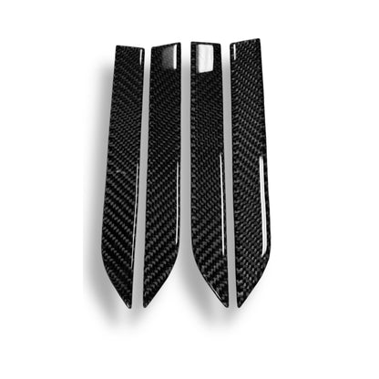 Model X Door Carbon Fiber Handle Sticker | Palenon Performance - Graveyard Performance