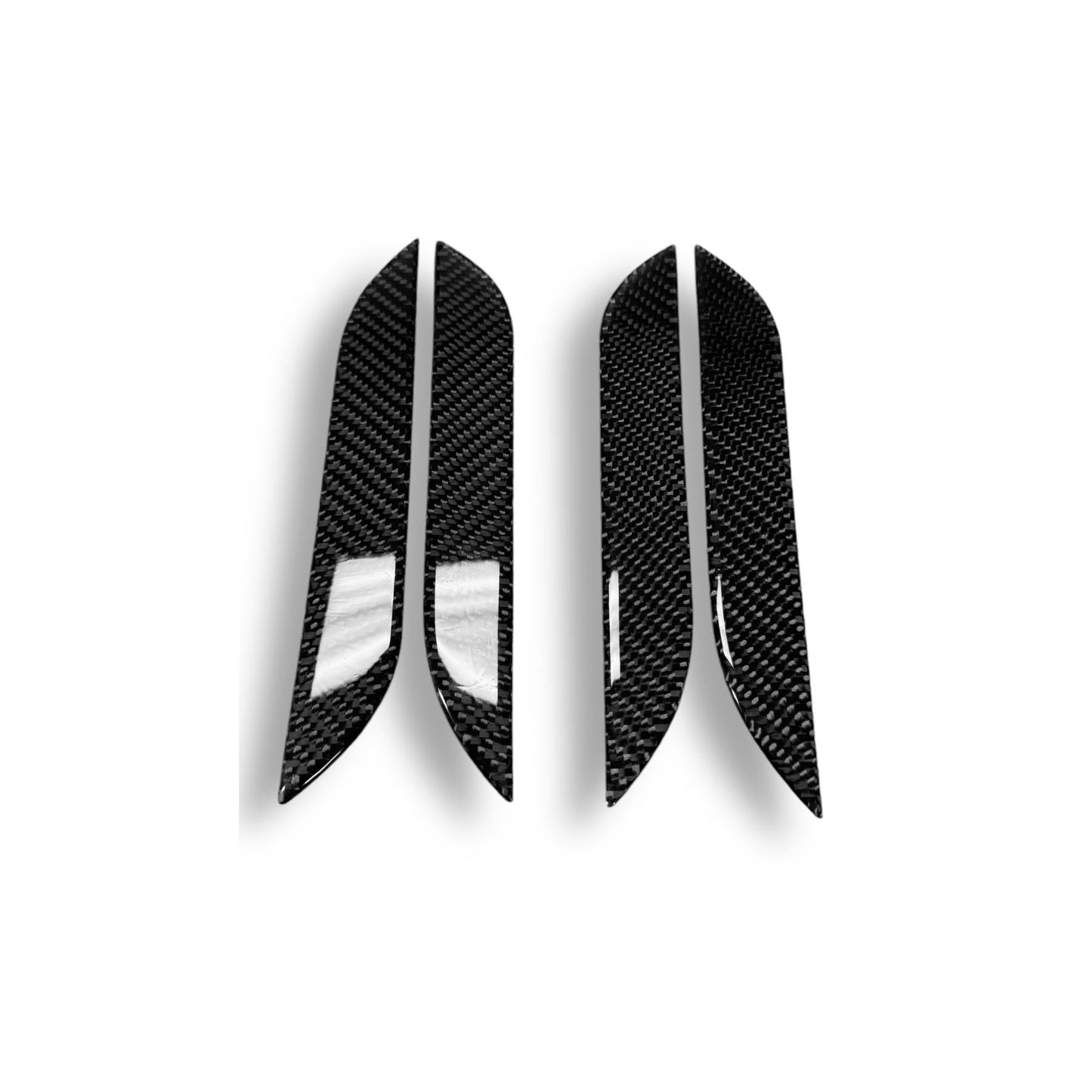 Model S Carbon Fiber Door Handle Sticker | Palenon Performance - Graveyard Performance