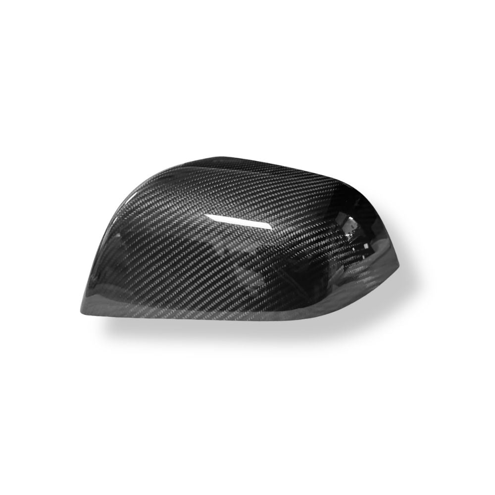 Tesla Model S & 3 & Y Carbon Fiber Mirror Caps | Palenon Performance - Graveyard Performance