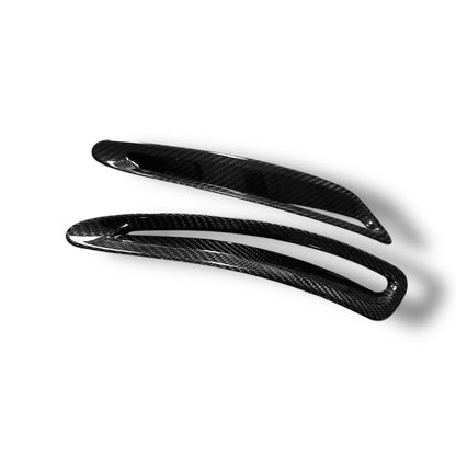 Toyota Supra MKV A90/A91 Carbon Fiber Hood Vents (with holes) | Palenon Performance - Graveyard Performance