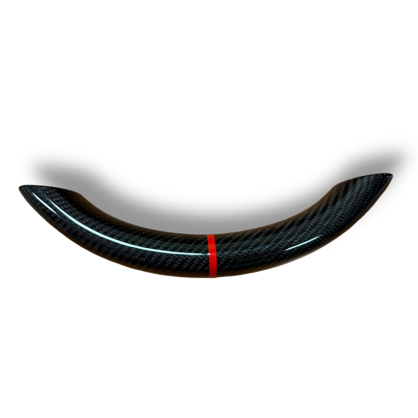 Tesla Model 3 & Y Carbon Fiber Steering Wheel Top Cap | Palenon Performance - Graveyard Performance