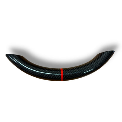 Tesla Model 3 & Y Carbon Fiber Steering Wheel Top Cap | Palenon Performance - Graveyard Performance