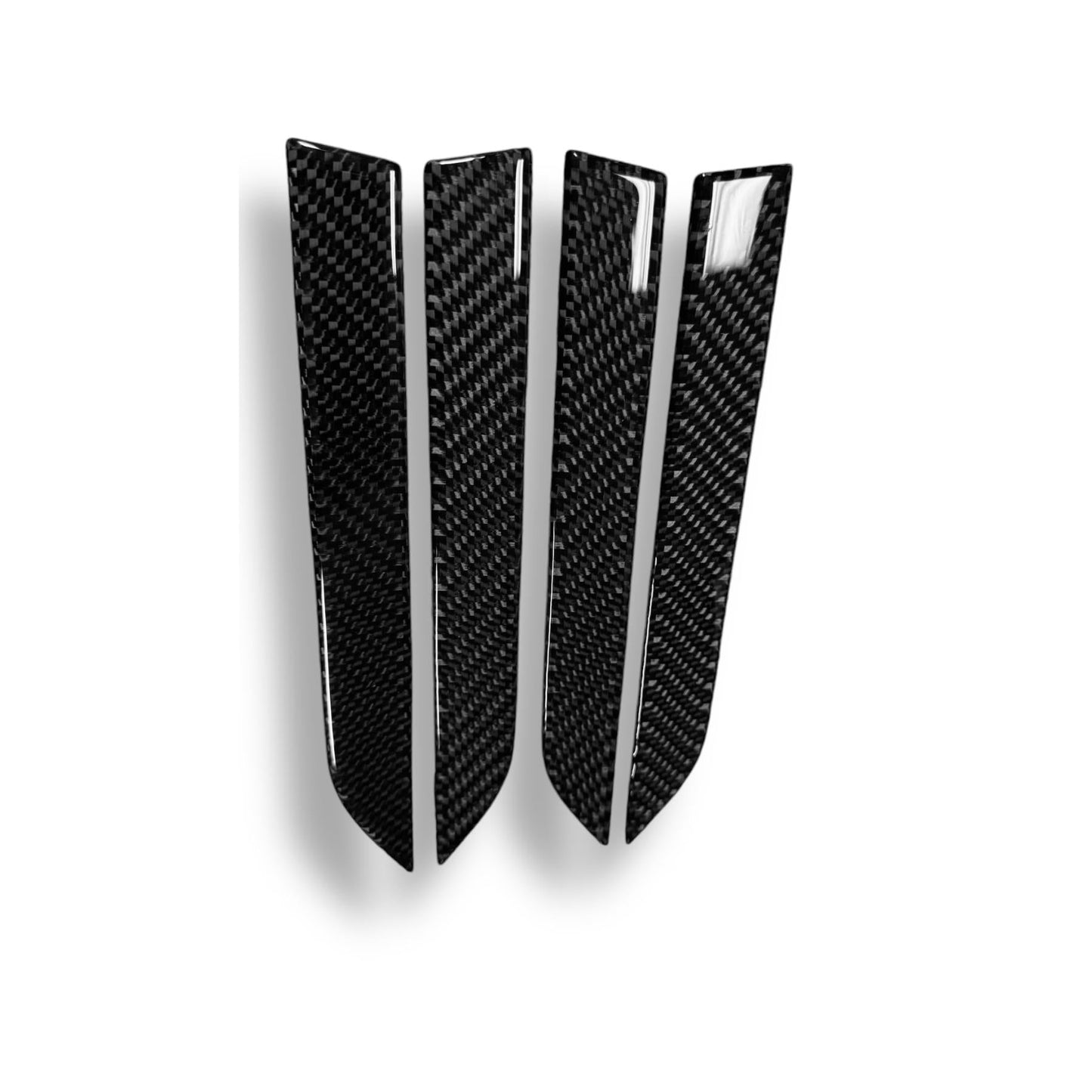 Model X Door Carbon Fiber Handle Sticker | Palenon Performance - Graveyard Performance