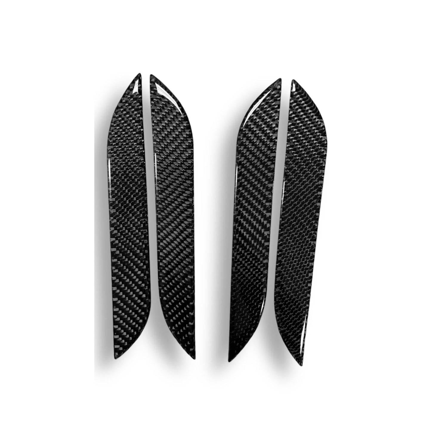 Model S Carbon Fiber Door Handle Sticker | Palenon Performance - Graveyard Performance