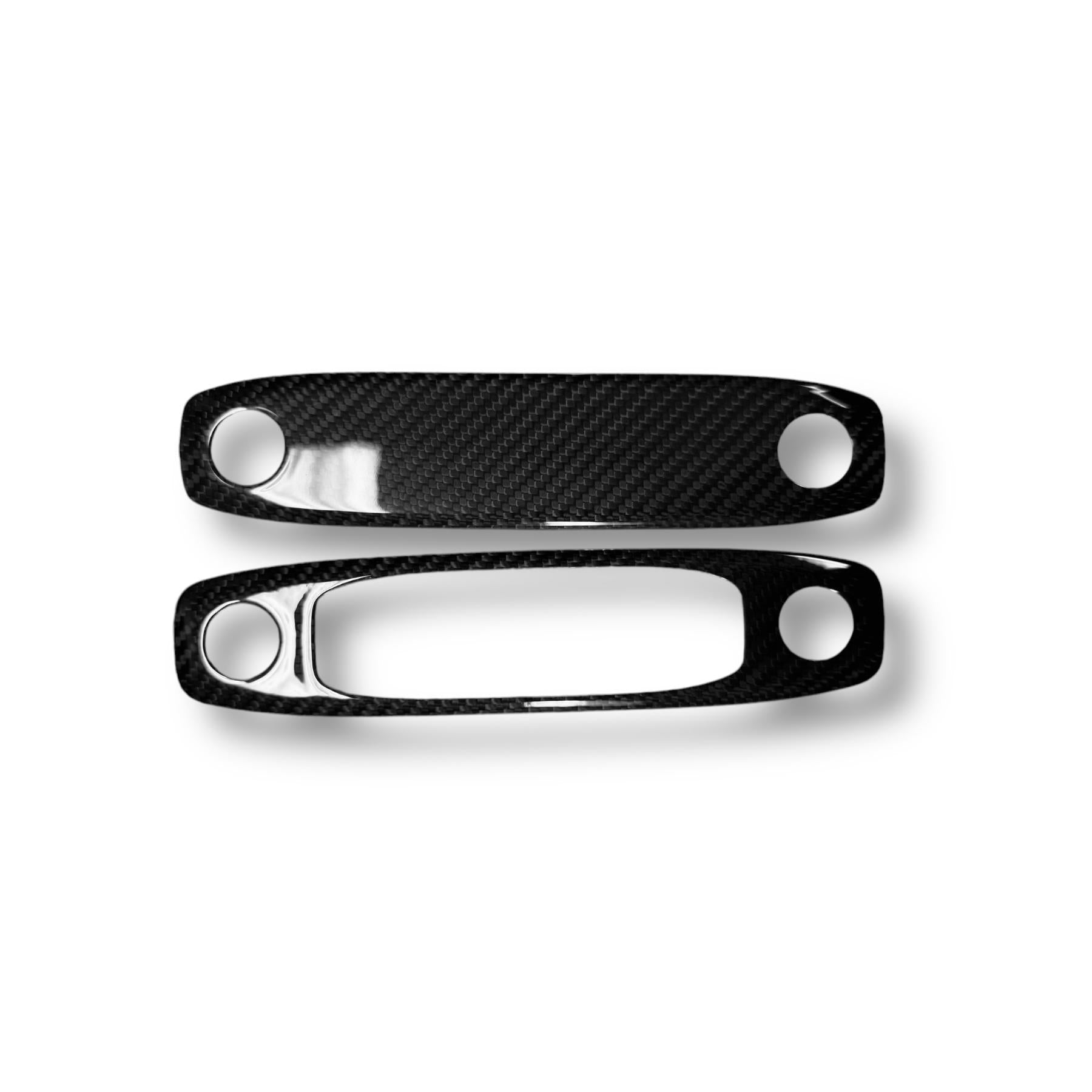 Tesla Model 3 Front & Rear Carbon Fiber Dome Light Covers | Palenon Performance - Graveyard Performance