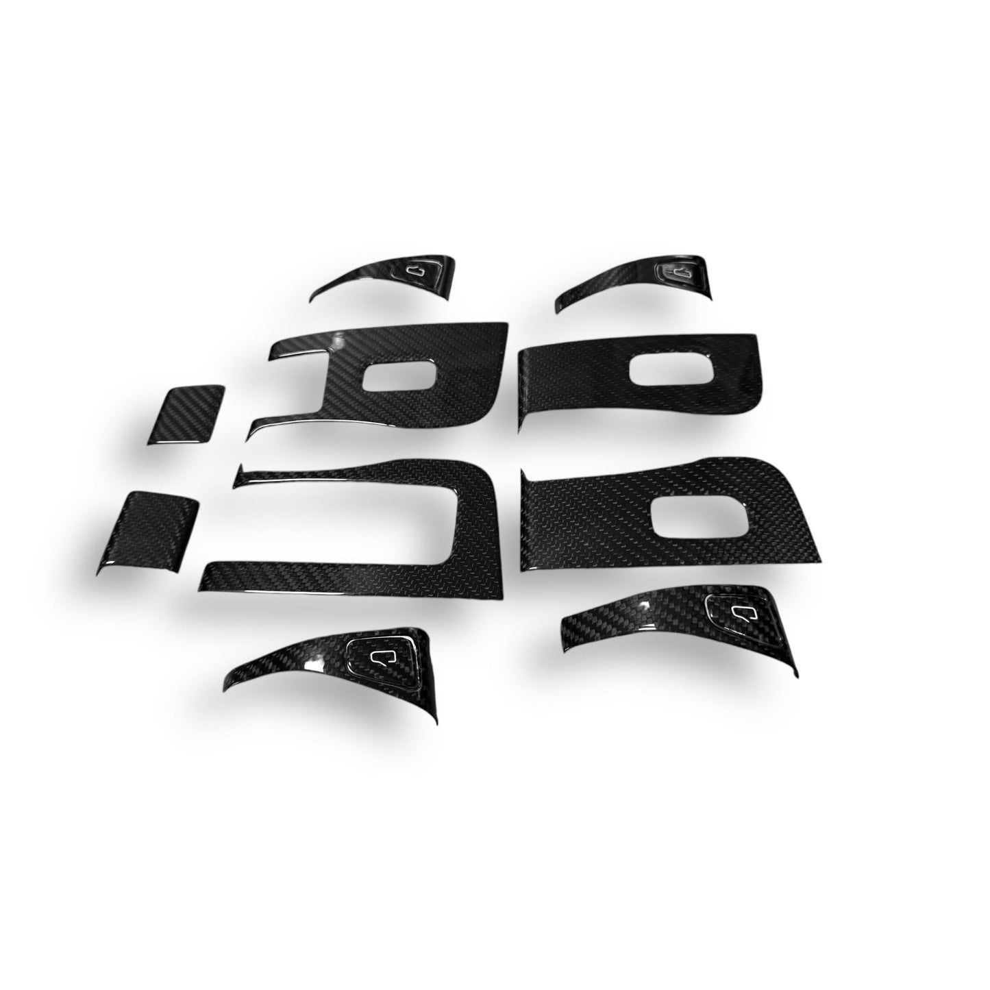 2021 Model 3 & Model Y Carbon Fiber Window & Door Switch Kit | Palenon Performance - Graveyard Performance