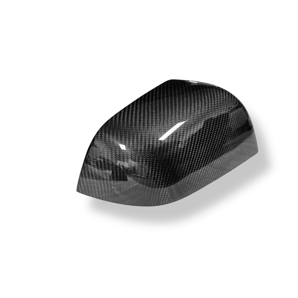 Tesla Model S & 3 & Y Carbon Fiber Mirror Caps | Palenon Performance - Graveyard Performance