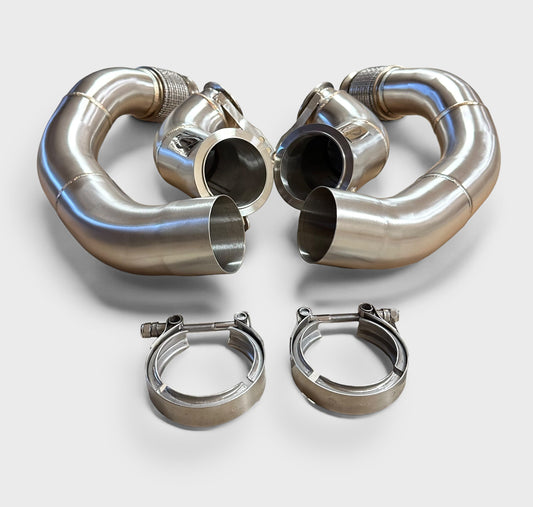 Palenon Performance Racing Downpipes For BMW F90 M5 & F91, F92, F93 BMW M8 (S63 Engine)