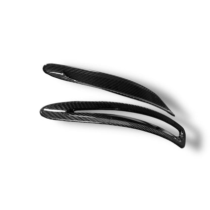 Toyota Supra MKV A90/A91 Carbon Fiber Hood Vents (with holes) | Palenon Performance - Graveyard Performance