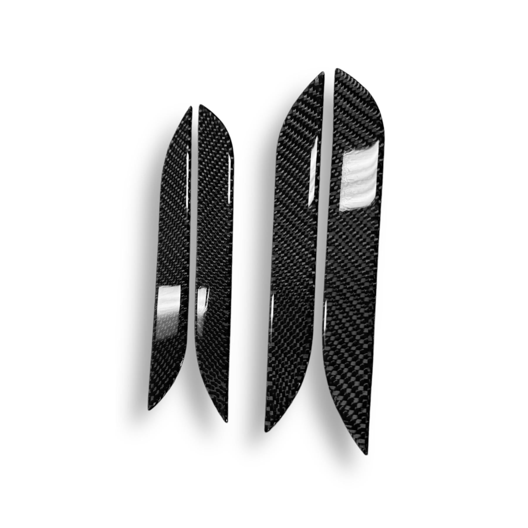 Model S Carbon Fiber Door Handle Sticker | Palenon Performance - Graveyard Performance