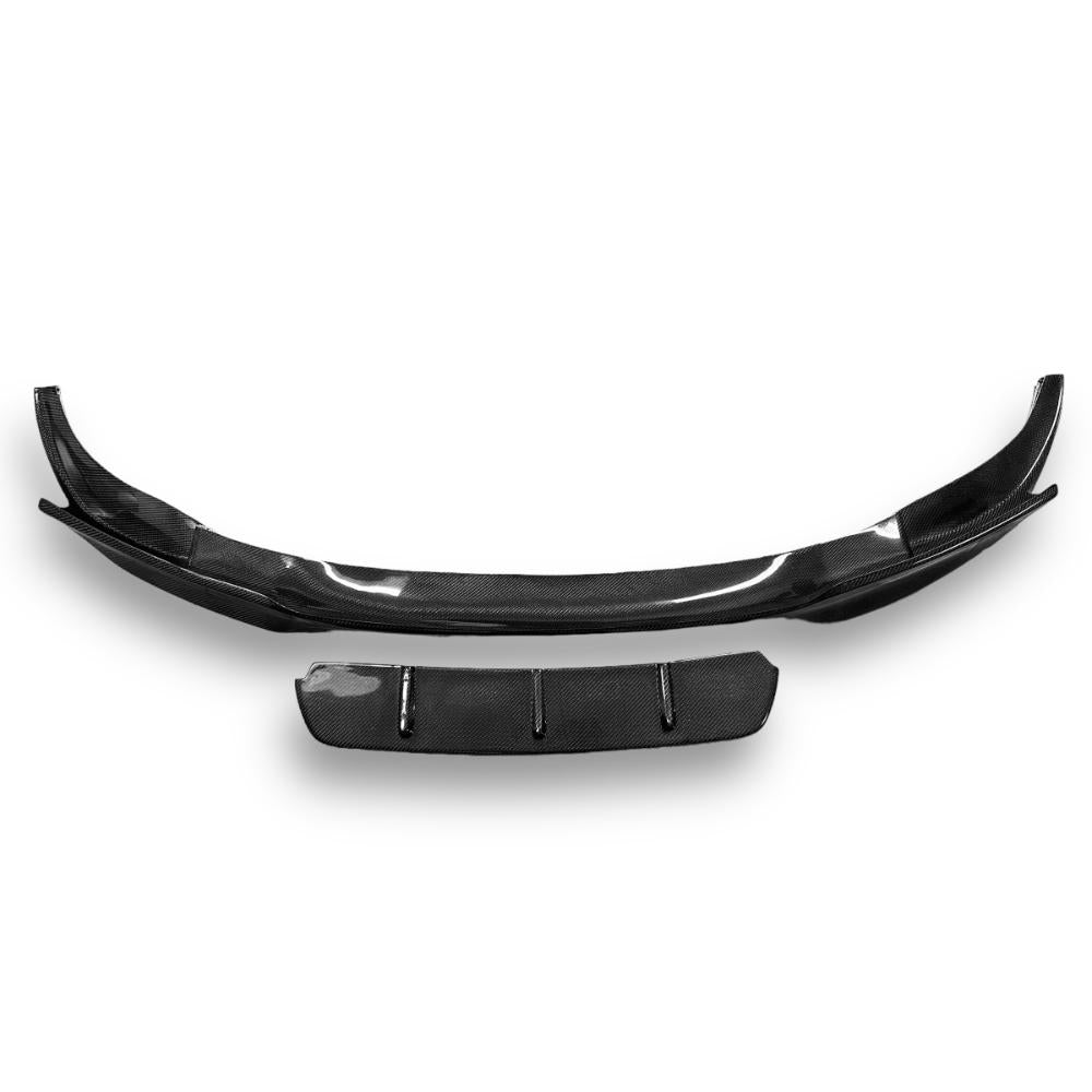 BMW F10 M5 V Sports Style Carbon Fiber Front Lip - Graveyard Performance