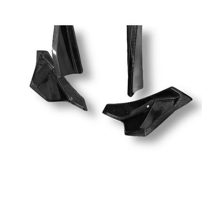 AG Style Supra Carbon Fiber Rear Canard Splitter - Toyota Supra MKV A90/A91 - Graveyard Performance