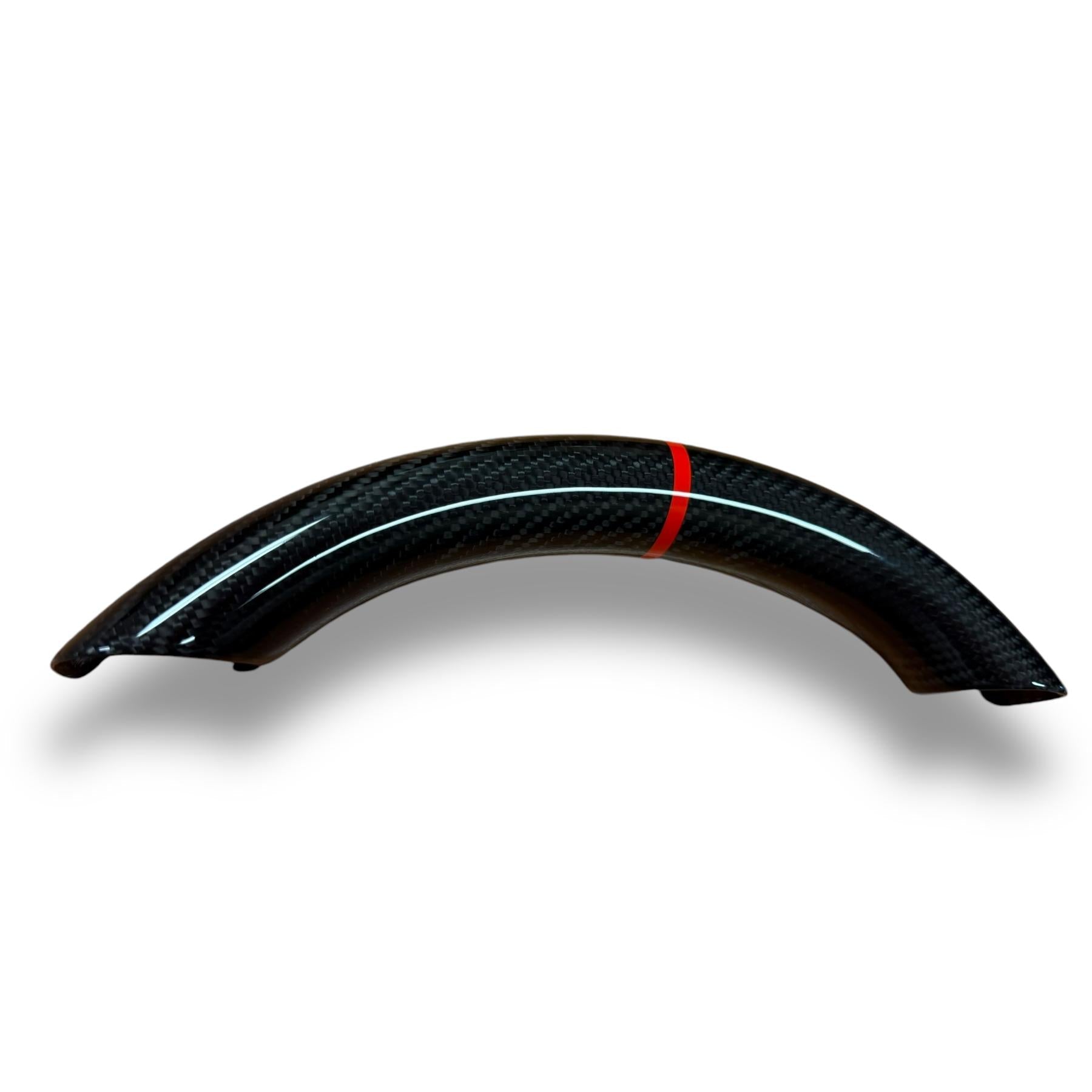 Tesla Model 3 & Y Carbon Fiber Steering Wheel Top Cap | Palenon Performance - Graveyard Performance