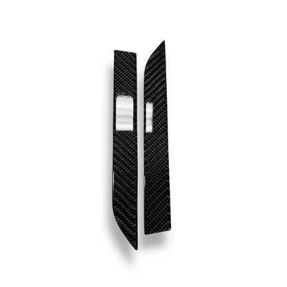 Model X Door Carbon Fiber Handle Sticker | Palenon Performance - Graveyard Performance