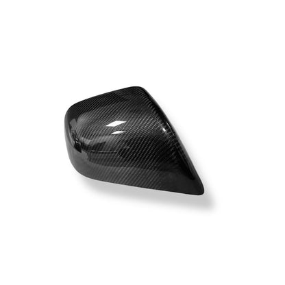 Tesla Model S & 3 & Y Carbon Fiber Mirror Caps | Palenon Performance - Graveyard Performance