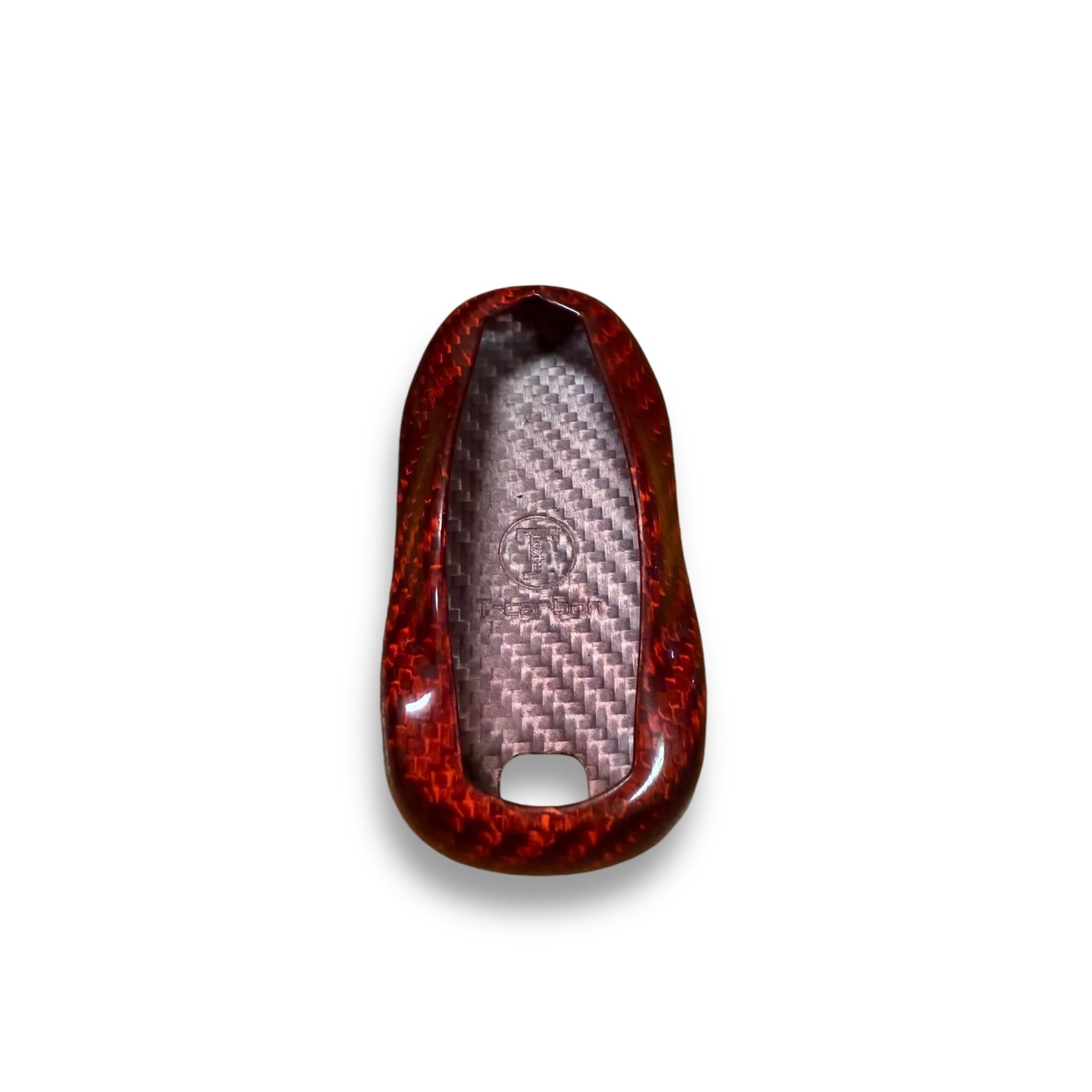 Tesla Model S & 3 & Y Carbon Fiber Key Cover RCF | Palenon Performance - Graveyard Performance
