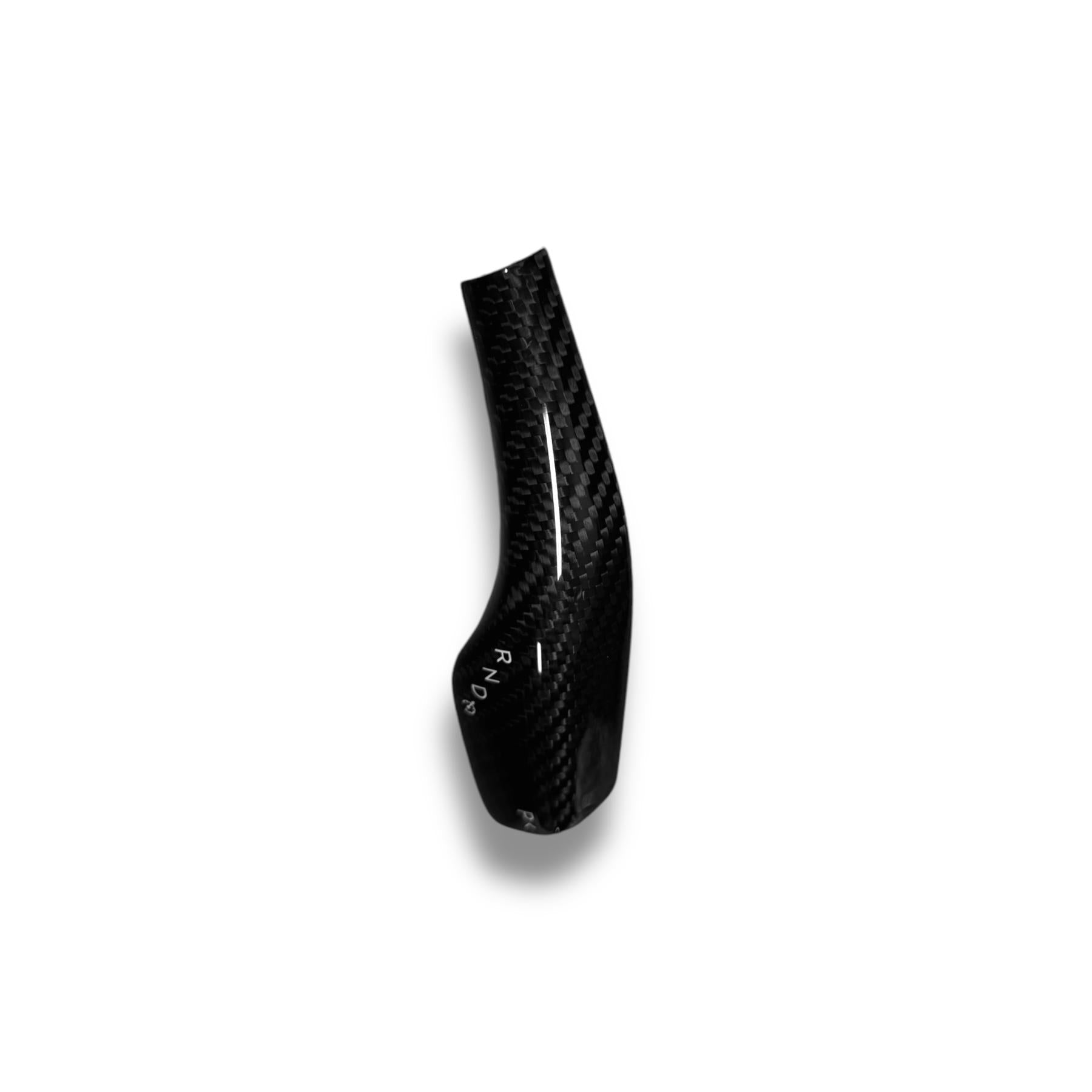 Tesla Model 3 & Y Carbon Fiber Steering Shift Stalk Covers | Palenon Performance - Graveyard Performance