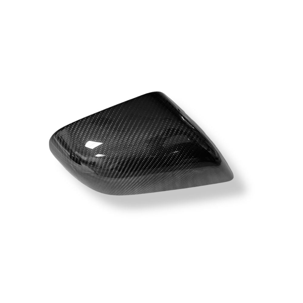 Tesla Model S & 3 & Y Carbon Fiber Mirror Caps | Palenon Performance - Graveyard Performance