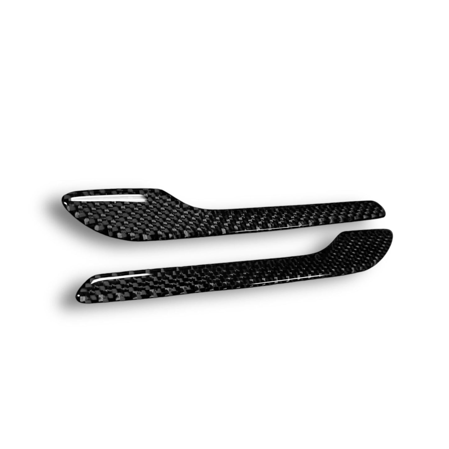 Tesla Model 3/Y Model X/S Carbon Fiber Door Handle Sticker | Palenon Performance - Graveyard Performance