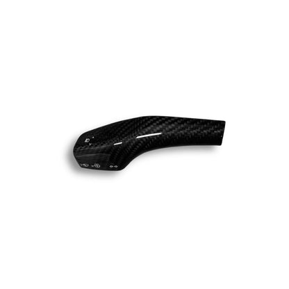 Tesla Model 3 & Y Carbon Fiber Steering Shift Stalk Covers | Palenon Performance - Graveyard Performance