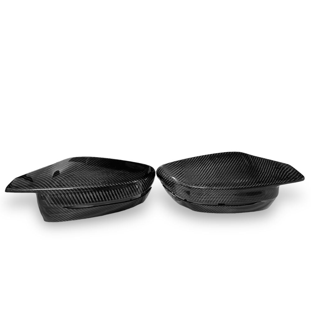 Carbon Fiber Mirror Caps For BMW G80 M3, G82/G83 M4 - OEM Style - Graveyard Performance