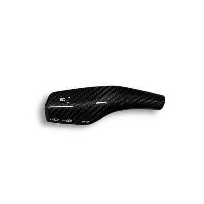 Tesla Model 3 & Y Carbon Fiber Steering Shift Stalk Covers | Palenon Performance - Graveyard Performance