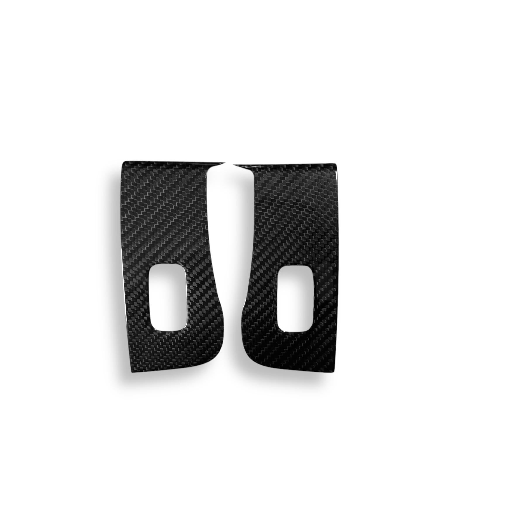 2017-2020 Model 3 Carbon Fiber Window & Door Switch Kit | Palenon Performance - Graveyard Performance