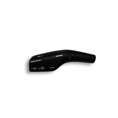 Tesla Model 3 & Y Carbon Fiber Steering Shift Stalk Covers | Palenon Performance - Graveyard Performance