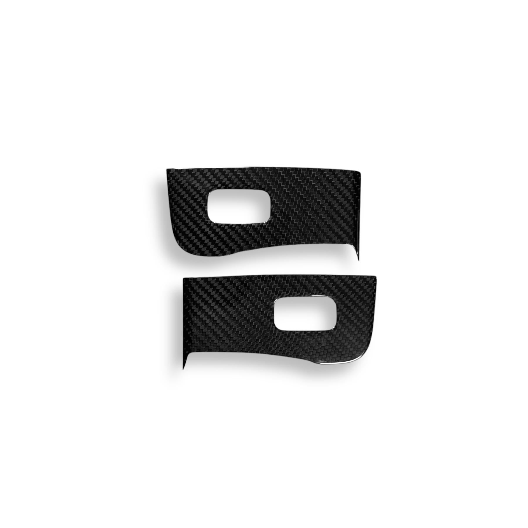 2017-2020 Model 3 Carbon Fiber Window & Door Switch Kit | Palenon Performance - Graveyard Performance