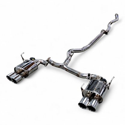 2022-2026 Subaru WRX AFD F1 Valved Catback Exhaust System