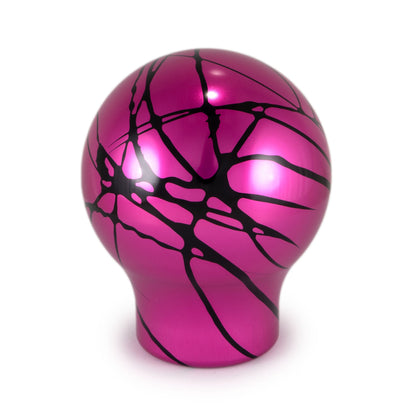 Billetworkz Automatic Shifter - Pink w/ Black Splash - Fits Subaru CVT: Forester (2019-2024) - Graveyard Performance